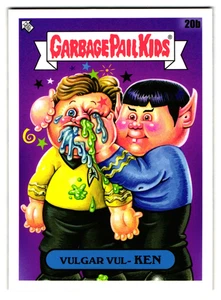 Vulgar Vul- Ken GPK 2023 Garbage Pail Kids Star Trek Parody Sticker - Picture 1 of 2