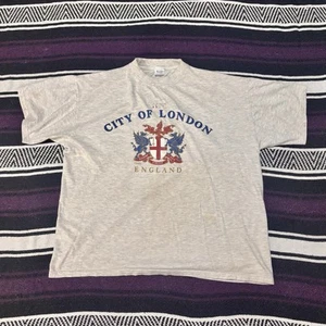 Vintage City Of London T-Shirt (Ash Gray) Größe L - Bild 1 von 4
