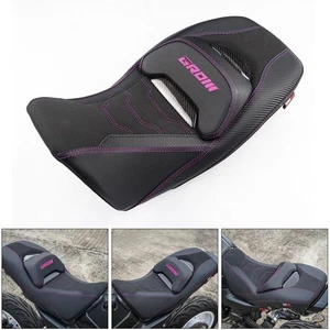 REPLACEMENT DUAL CARBON SEAT STITCH PINK FIT FOR HONDA MSX GROM 125 2021-2024 - Picture 1 of 12