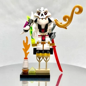 SAMUKAI © NINJAGO MINIWORLD  THE GIFT 🎁 WEAPONS & PEDESTAL INCLUDE 112B - Picture 1 of 8