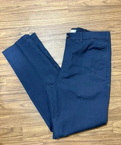 Hill City Pants Mens 33x32 Blue Lightweight Everyday Tech Pant Water Repel Chino - Picture 1 of 5