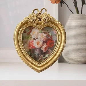 Picture Frame Heart Shaped Picture Frame Photo Frame - Picture 1 of 5