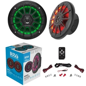 Boss Audio Systems MRGB55B 2-Wege Koax Lautsprecher 13,3cm + RGB LED - Bild 1 von 10
