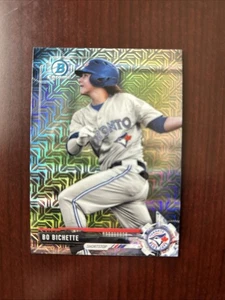 2017 Bowman Chrome Mega Box rifrattore #BCP142 Bo Bichette Blue Jays *come nuovo* - Foto 1 di 2