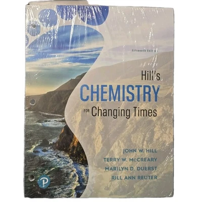 Hill's Chemistry for Changing Times 15th Edition (Loose Leaf, 2021) NEW - Image 1 of 2