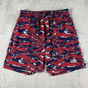 Pantalones Cortos GORUCK Para Hombres XL Camuflados Forrados Patriótico Bandera de EE. UU. Entrenamiento Americano - Imagen 1 de 17