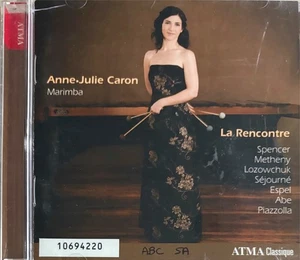 ANNE-JULIE CARON (Marimba) - La Rencontre - CD ATMA ex-ABC - Picture 1 of 2