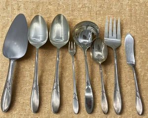 8 pcs Oneida Community 1932 LADY HAMILTON Silverplate assorted SERVICE PIECES - Picture 1 of 12