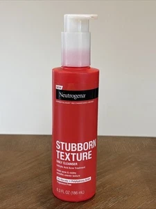 Neutrogena Stubborn Texture Acne Daily Cleanser 4% Glycolic+Polyhydroxy 6.3fl oz - Picture 1 of 7