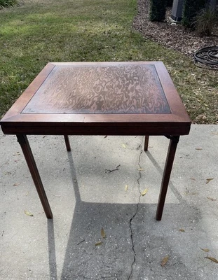 Mesa Plegable Leg-O-Matic “Loraine” Años 50 De Colección Foto 1 de 3