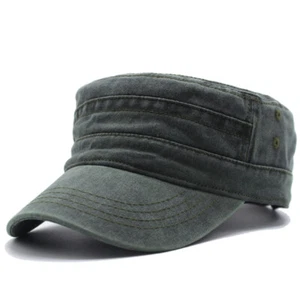 Adjustable Military Patrol Cap Cadet Hat Men Women Golf Baseball hat Dad Gifts - Picture 1 of 38