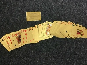 Carte da gioco poker TRUMP 2020 24K Gold Foil - Foto 1 di 5