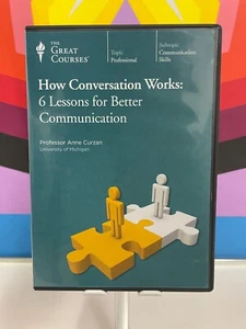 How Conversation Works: 6 Lessons, Better Communication (2015 DVD) Great Courses - Bild 1 von 2