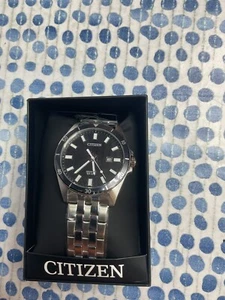Citizen Mens Quartz Classic Quartz Silver Stainless Steel Watch 42 MM BI5050-54E - Picture 1 of 3