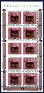 GERMANY( GFR) -1980 – FIP CONGRESS - VF** - Picture 1 of 1