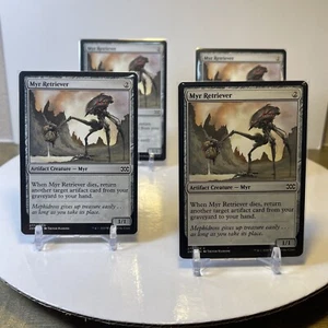Magic Gathering-MTG-Myr Retriever-Double Master-PACK FRESH-NON FOIL Set of 4 - Picture 1 of 10