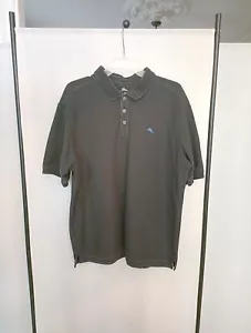 Tommy Bahama Supima Cotton XL Black Polo Golf Shirt GUC👌 - Bild 1 von 8