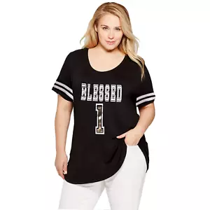 Junior Plus Graphic Football Top-Blessed 1 - Picture 1 of 4