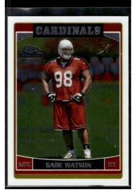 2006 Topps Chrome #203 Gabe Watson RC - Image 1 of 2