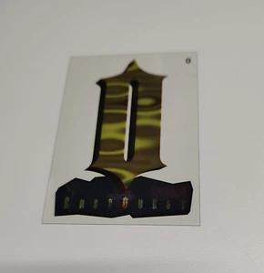 1995 Collector's Edge Excalibur EdgeQuest LETTER Clear Insert # O - Picture 1 of 1