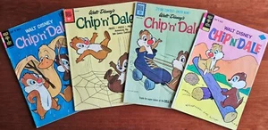 CHIP ‘N’ DALE - 4 issues (Dell / Gold Key Comics, 1960-1974) - Picture 1 of 5