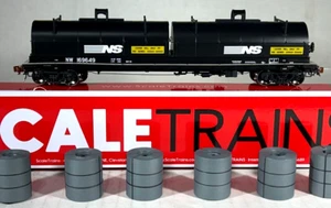SCALETRAINS HO SCALE THALL 48' COILSTEEL CAR W/LOAD NW/NS SXT38422 - Picture 1 of 4