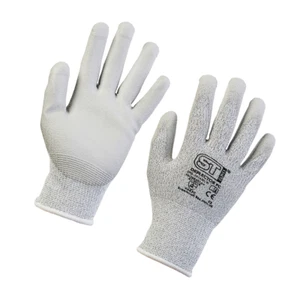 120 PARES PU GUANTES DE SEGURIDAD DE TRABAJO RESISTENTES A CORTE NIVEL 5 - Imagen 1 de 2