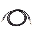 3.5Mm To 6.35Mm Adapter Aux Cable for Mixer Amplifier Gold Plated 3.5 Jack7979