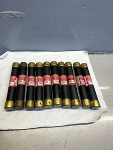 BUSSMANN FUSETRON FRS-1 FUSES 1A/600V (LOT OF 10) NOS TEST GOOD FREE SHIPPING - Picture 1 of 5