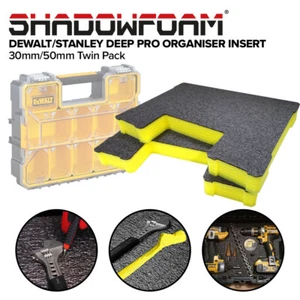 Inserto organizador Shadow Foam DeWalt/Stanley Deep Pro | Espuma para cortar y pelar - Imagen 1 de 27
