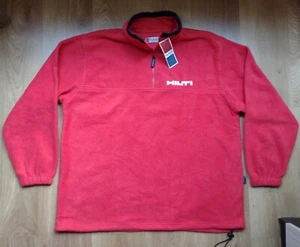 HILTI Workwear Fleece 1/4 Zip Pullover Hoodie Men's Size XL - Picture 1 of 11