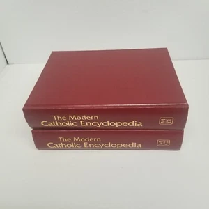 Vintage 1994 The Modern Catholic Encyclopedia, Hardcover, Illustrated - Picture 1 of 11