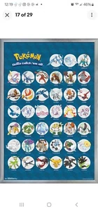 2016 SEALED Pokemon Legendary Characters 22 1/2 x 34" Poster Trends 14865 - Picture 1 of 8