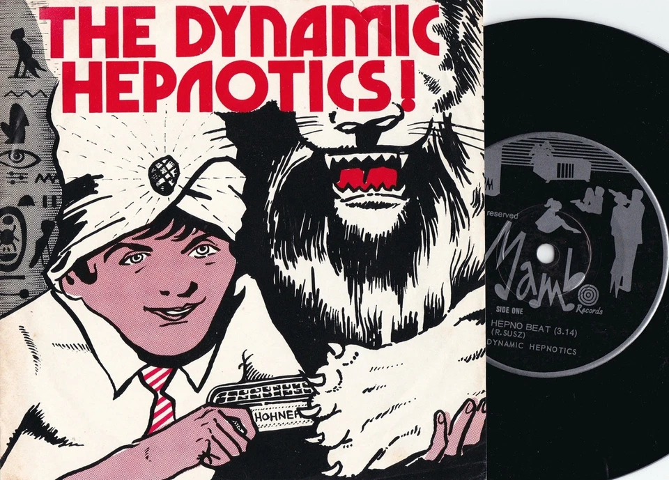 Dynamic Hepnotics ORIG OZ 1st PS 45 Hepnobeat EX ’81 Mambo ZIP001 R&B Soul - Image 1 of 1