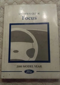 2000 Ford Focus Owners Manual book 00 Owner's User reference guide OEM - Picture 1 of 1