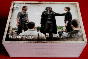 THE WALKING DEAD - SEASON 8 (PART 1) - COMPLETE BASE SET - 90 CARDS - TOPPS 2018