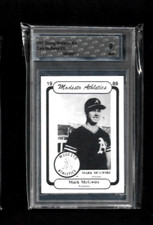 Mark McGwire 1985 Chong Modesto A's MINOR LEAGUE Rookie RC CTA 9 MINT 583 HR's