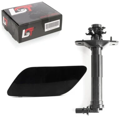 Juego de tapas de boquilla telescópica de limpieza de faros izquierda para Audi A6 4G C7 2014-2016 Foto 1 de 4