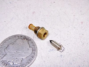 86 HONDA GL1200A GOLD WING ASPENCADE CARBURETOR FLOAT NEEDLE & SEAT #1 - Picture 1 of 7