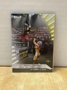 2021 Topps WWE Women's Division #78 IO SHIRAI / CANDICE LeRAE - Picture 1 of 2