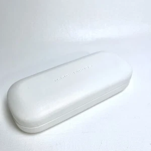 Marc Jacobs White Extra Small Empty Clamshell Sunglasses Eyeglasses Case Only - Picture 1 of 5