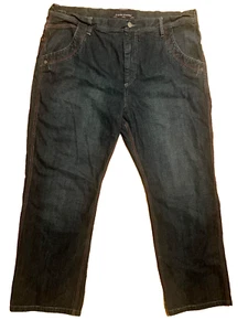 Phat Farm Baggy Jeans Herren 42x33 Blau Weite Denim Y2K Grunge Skater - Bild 1 von 6
