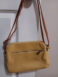 Valentina Italia Womens Crossbody Yellow Bag - Picture 1 of 10