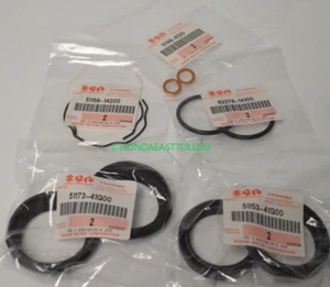 SUZUKI OEM FORK SEAL KIT 05-08 GSX-R1000 08-20 HAYABUSA 51150-41810 - Picture 1 of 6