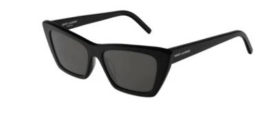 Saint Laurent SL 276 MICA 001 Cat Eye Black/Gray Women's  Sunglasses - Image 1 of 4