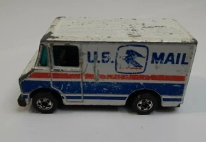 RARE 1976 Vintage HOT WHEELS Mattel HK 'US MAIL' Delivery Mail Toy Truck - Picture 1 of 7