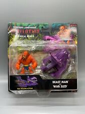 Masters of the Universe Revelation Eternia Minis BEAST MAN  WAR SLED IN HAND