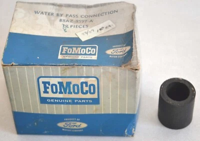 NOS 1958-1959 Ford Water Coolant Bypass Connection Hose, OEM Thunderbird & Edsel - Image 1 of 4