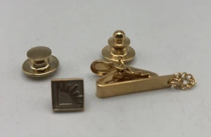 Vintage CTO 10K Gold SCE Southern California Edison Pin Tie Tack with 12K Clamp - Bild 1 von 5
