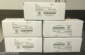 New "5" GE TX-8300-01-1 DesignLine Tri-Zone Wireless 3-in-1 Sensor Simon XT, XTi - Picture 1 of 6